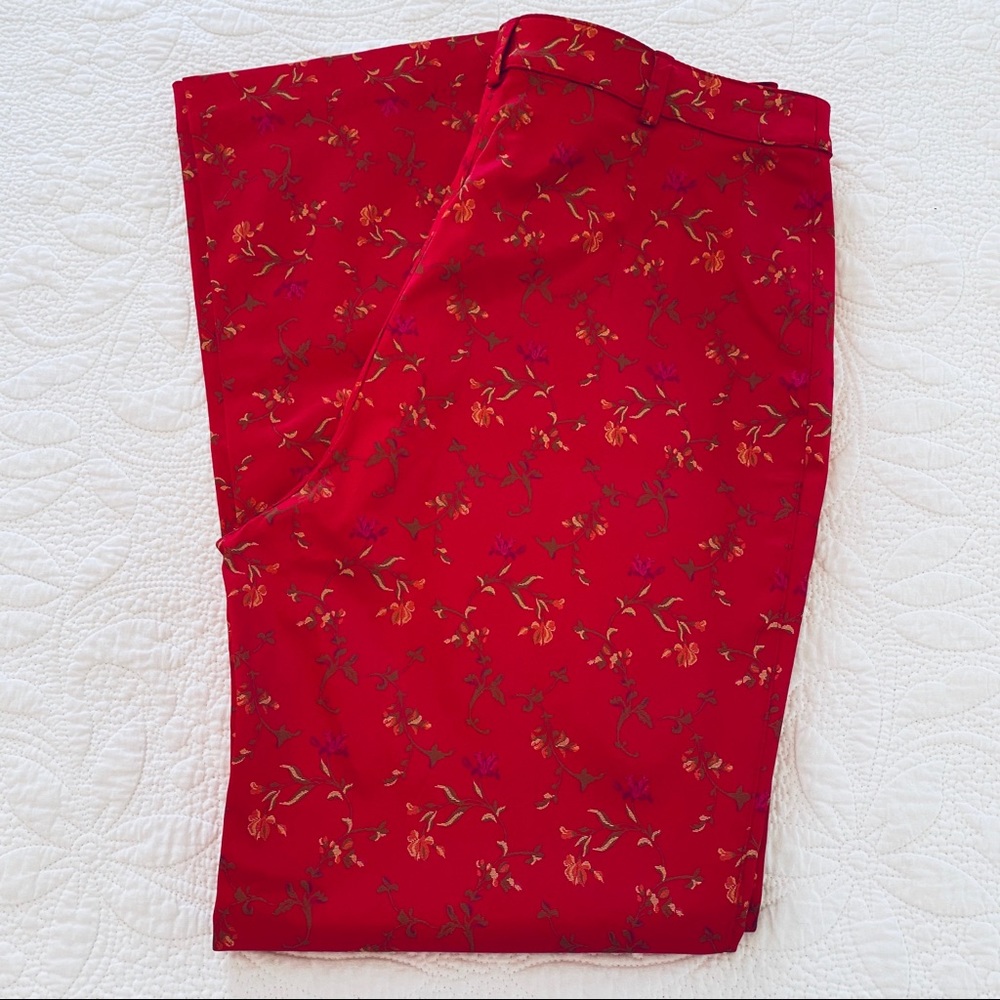 Oilily Cropped Floral Pants